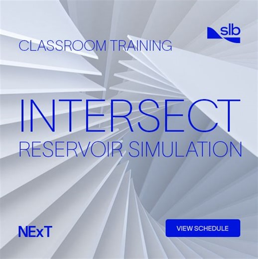 Learn INTERSECT reservoir simulation with OilandGas | NExT SLB posted on the topic | LinkedIn