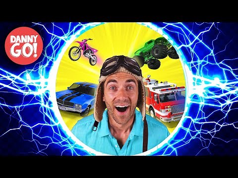 "Drive Drive!" Vehicle Dance Song 🚒 🚙 ⚡️HYPERSPEED REMIX⚡️/// Danny Go! Songs for Kids