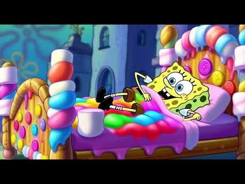SpongeBob Is Going to Sleep in the WEIRDEST Bed 😱