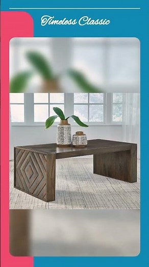 Dreggan - Rectangular Cocktail Table - Brown