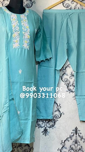 Size Avil-L XL XXL. “Step into elegance with our 3pc Dola Silk Kurti set! Crafted with exquisite details and rich colors, this ensemble is a perfect blend of tradition and modern style. Elevate your fashion game and make a statement wherever you go.  #DolaSilk #EthnicFashion #FashionGoals” | Femiwrap | Facebook