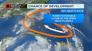 15K views · 22 reactions | The next system we're watching now has a 40% chance of development into a tropical cyclone, i.e. a tropical depression or stronger. | George Waldenberger Meteorologist | Facebook