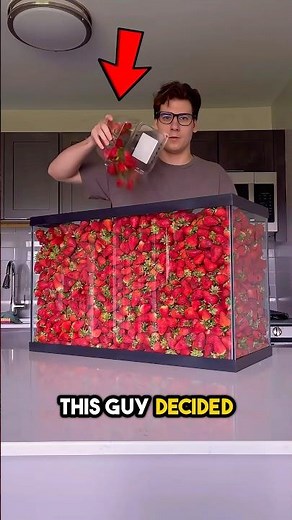 This Guy Ate 1,000 Strawberries to Go Viral! 😱