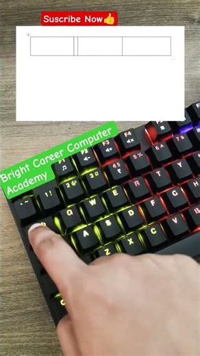 Table Trick #computerbasics #computerknowledge #computerhacks #computerlearning #computertipshindi