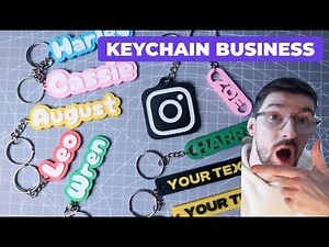 Starting a 3D Printed Keychain Business from Home (Behind the Scenes)