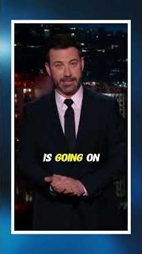 Trump's Hair Flies Off — Jimmy Kimmel Takes It Straight to Barbers 😂 #shorts