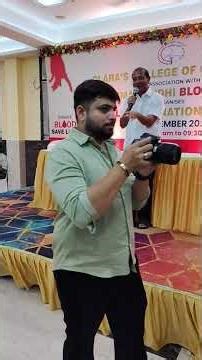 Blood donation camp at CWC School , Speech by Ajay Call Sir
