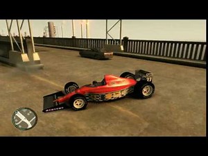 GTA 4 Car Mods Formula One Car Skin