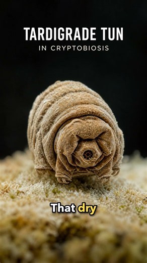 This Microscopic Water Bear Dries Out and Restarts