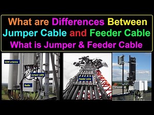 Differences Between Jumper Cable and Feeder Cable | Jumper vs Coaxial cable | jumper vs coax cable