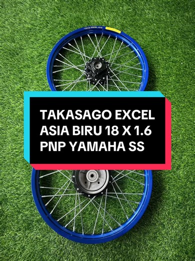 Takasago excel asia biru 18 x 1.6 pnp yamaha ss.. Backup acc @Mat Runner Enterprise #takasagoexcelasia #excelasia #yamahass #yamahasstwo #yamahass110 #malaysia #fyp