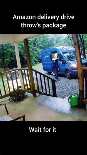 This is a completely wrong way to deliver. I am an Amazon delivery driver myself. We shouldn't do this to other people's things.