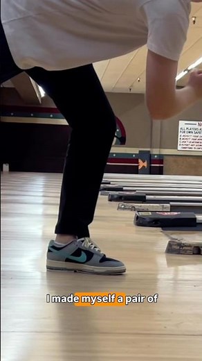 Custom DIY Nike Dunk Bowling Shoes How-To