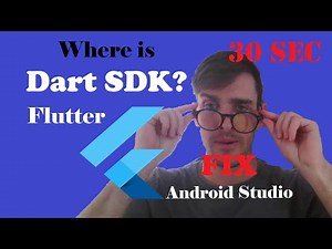 Where is Dart SDK located? Flutter - Android Studio FIX