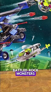 Power Miners Lavatraz and Alien Conquest Jet-Copter Encounter #lego #legofan #legocommunity