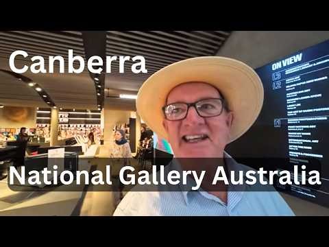 Canberra - NGA, Light Rail and a PORK KNUCKLE Challenge