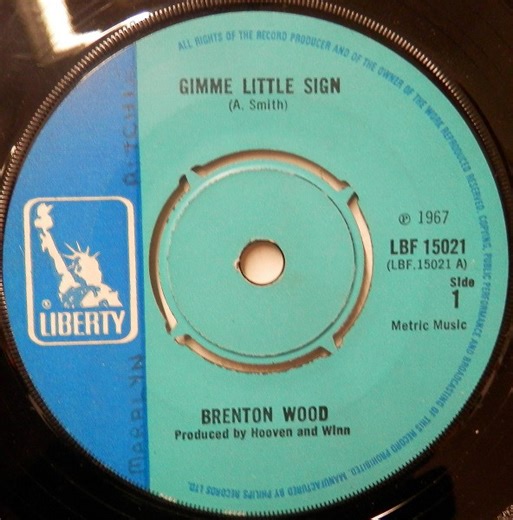Brenton Wood - Gimme Little Sign