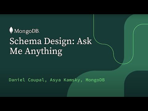 Schema Design: Ask Me Anything