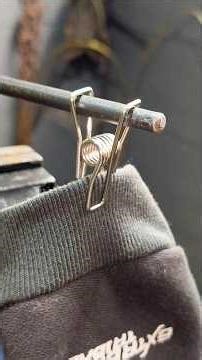 make clothes pins using stainless steel wire #diy #crafts #ideas