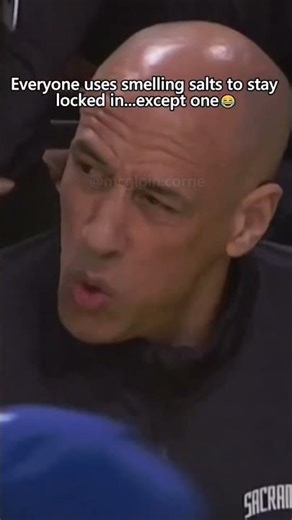 I’m not gonna lie… does anyone actually enjoy smelling salts?🤔👀#nba #basketball #smellingsalts