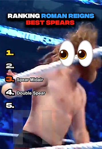 Ranking Roman Reigns BEST Spears pt2 #wweranking #romanreigns #bestspears #spears #VNVideoEditor