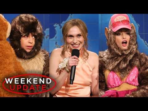 Weekend Update ft. Sarah Sherman, Marcello Hernández and Veronika Slowikowska - SNL