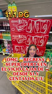 93K views · 889 reactions | Prepárate con el vició de soda 磻cajas de 12 desde solo $1. Y centavos 11/1 #dollargeneral #dollargeneralcouponing #dollargeneraldeals #dollargeneral #tiktokviral #cuponeras #cuponeras #Ofertas | Saving With Tere | Facebook