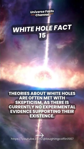 ⚪ Do White Holes Really Exist? 🤯