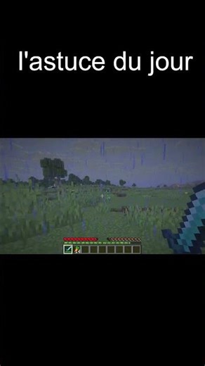 recule II , astuce minecraft 96 #viral #minecraft #gaming