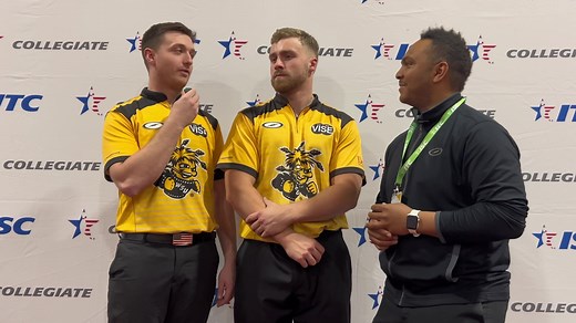 This what college bowling is all about! What a incredible moment for the Wichita State ￼men’s team! Check out this clutch shot from Alec Keplinger and a quick interview after! #stormnation #stormcollegiate | Storm Products Inc. Collegiate Bowling