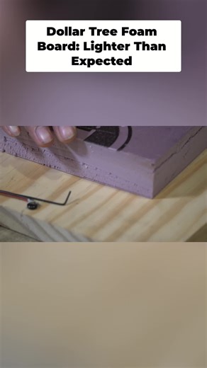 Pink foam vs. Dollar Tree foam. The workshop quest for better flying objects has begun. #DIY #Workshop #Crafts #Makers #Foam