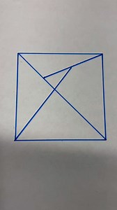 Geometry puzzle for genius friends | MathPuzzle