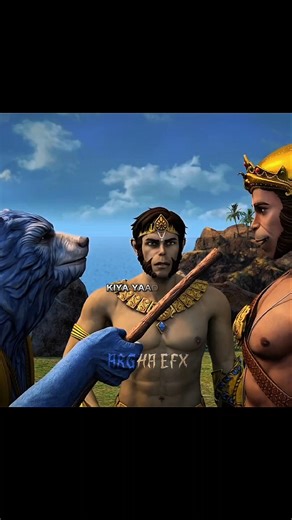 Kaka Ham Vanar Hai Tarak Nahin 🚩 || The Legend Of Hanuman || Edit : NEON BLADE #shorts#viralshorts