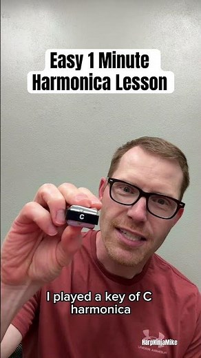 Folk Rock Harmonica Lesson #harmonica #music #zachbryan #bobdylan #alanismorissette