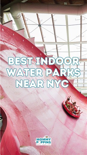 Fun things to do with kids in/around NYC on Instagram: "☀️ Sun-soaked vibes in the dead of winter? Yes please! If you’re craving warm, tropical family fun just a short drive from NYC, we’ve rounded up the very best indoor water parks where the temps stay cozy and the slides are non-stop. 🌊 Think wave pools, lazy rivers, splash zones for little ones, and thrills for big kids - all less than ~2½ hours from Midtown. 🏄🏽‍♂️ From the mega-play of DreamWorks Water Park right near the city to tropica