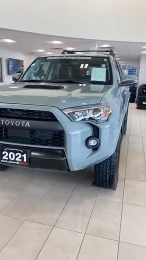 2021 Toyota 4Runner TRD PRO lunar rock Preview #shorts