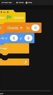 STOP Coding Scratch Gravity Like This! 🛑 #coding #gamedev #scratch #tips #tutorial