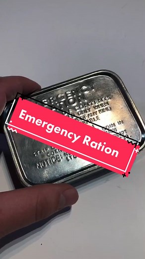 Emergency Ration Tin. #ww2 #britisharmy #chocolate #tin #ration #historyteacher