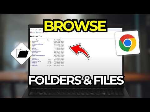 How to Browse and Open Folders and Files with Google Chrome | Tutorial 2026