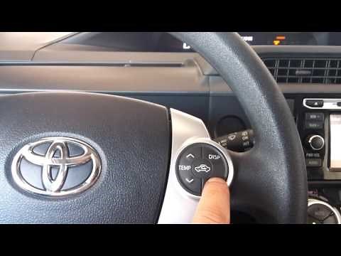Maintenance Reset 2015 Toyota Prius