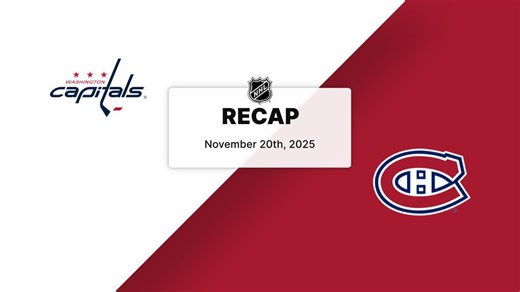 WSH at MTL | Recap