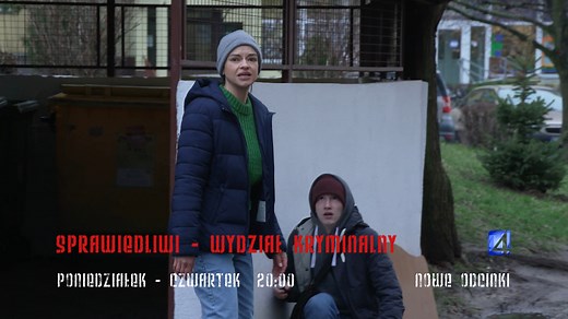 Przed nami nowy tydzień, nowe odcinki! 🔥 📺 Nowe odcinki od poniedziałku do czwartku o 20:00 w TV4 - Czwórka! | Sprawiedliwi - Wydział Kryminalny