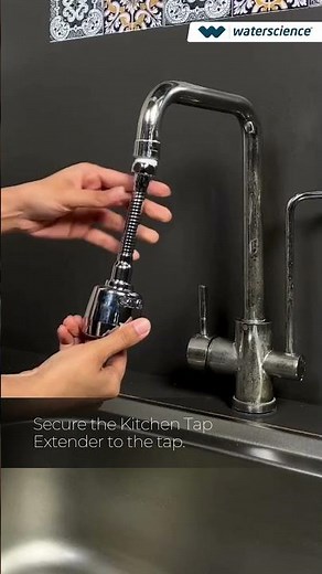AERA Flexi Kitchen Tap Extender | Installation Video | AERA-WSN-823-L | WaterScience