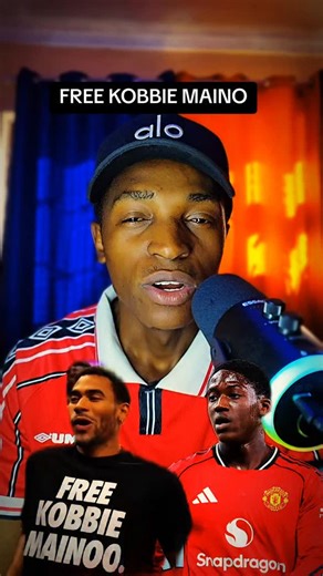 Ids mbilinyi on Instagram: "Kobbie maino brother with a t shirt witten ' free kobbie maino'"