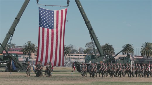 1st Marine Division Change of Command
