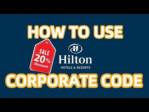 How To Use Hilton Corporate Codes To Book More Cheaply | GET HOTEL'S HUGE SECRET With Travel Hack
