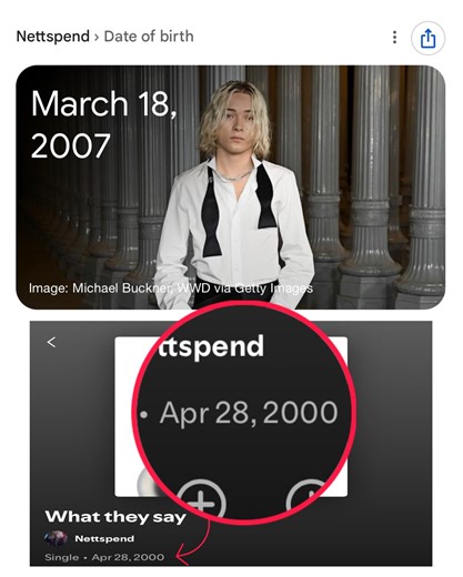 star | Nettspend dropped What they say in 2000, despite being born in 2007, is time traveling for music releases the method? | Instagram