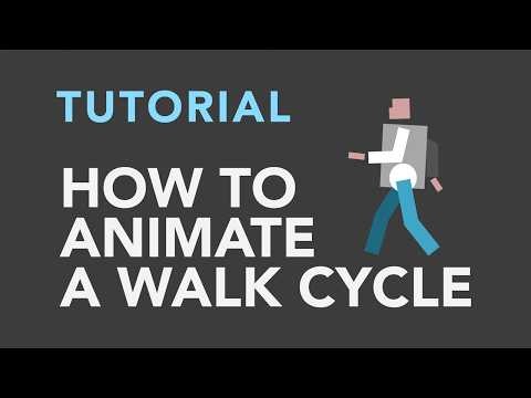WALK CYCLE - Learn walk cycle in just 2 minutes!
