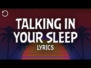 The Romantics - Talking in Your Sleep (Lyrics)