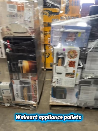 Walmart appliance pallets $600 to 1000 per pallets Directions: 2817 Berry Rd Houston, TX 77093 832 301 3980 Monday to Saturday 9:00 to 5:00 Sunday Closed | Discount Liquidators